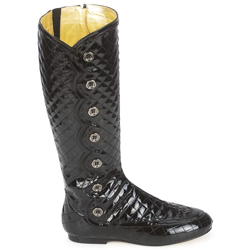 Chaussures Femme Bottes ville French Sole PUMPKIN NOIR 4 Chaussures Femme Bottes ville French Sole PUMPKIN NOIR – Image 2