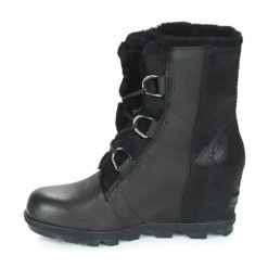 Chaussures Femme Bottes de neige Sorel JOAN OF ARCTIC WEDGE II LUX Noir -Bottes popular shop 13484957 500 D