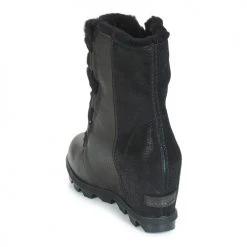 Chaussures Femme Bottes de neige Sorel JOAN OF ARCTIC WEDGE II LUX Noir -Bottes popular shop 13484957 500 E