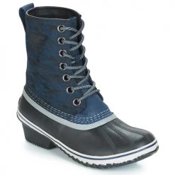 Chaussures Femme Bottes de neige Sorel SLIMPACK 1964 Bleu / Noir