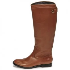 Chaussures Femme Bottes ville Jonak BATURINGI Cognac -Bottes popular shop 1511307 500 D
