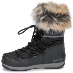 Chaussures Femme Bottes de neige Moon Boot MOON BOOT MONACO LOW WP 2 Noir -Bottes popular shop 15443326 500 D