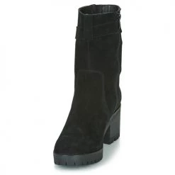 Chaussures Femme Bottes ville Les Petites Bombes BOUM Noir -Bottes popular shop 15473056 500 C