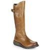 Chaussures Femme Bottes ville Fly London MOL 2 Camel