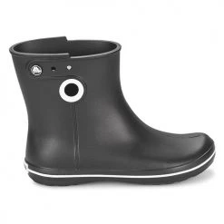 Chaussures Femme Bottes de pluie Crocs JAUNT SHORTY BOOT W-BLACK Noir -Bottes popular shop 1556738 500 B