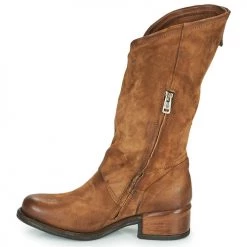Chaussures Femme Bottes ville Airstep / A.S.98 ISPERIA BUCKLE Marron -Bottes popular shop 15570455 500 D