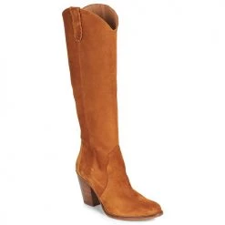 Chaussures Femme Bottes ville Fericelli LUNIPIOLLE Camel