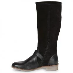 Chaussures Femme Bottes ville André ELIA Noir -Bottes popular shop 15841242 500 D