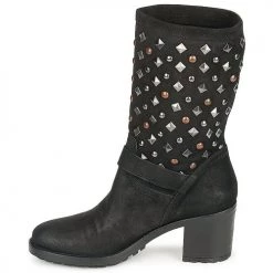 Chaussures Femme Bottes ville Meline DOTRE Noir -Bottes popular shop 158711 500 D