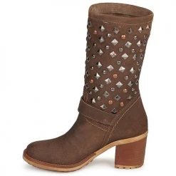 Chaussures Femme Bottes ville Meline DOTRE marron -Bottes popular shop 158712 500 D