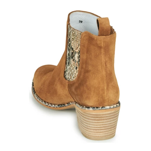 Chaussures Femme Bottes ville Regard NINA V6 PESCA P CUOIO Marron 7 Chaussures Femme Bottes ville Regard NINA V6 PESCA P CUOIO Marron – Image 5