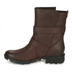 Chaussures Femme Bottes de neige Sorel PHOENIX MOTO Marron -Bottes popular shop 17137364 500 D