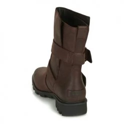 Chaussures Femme Bottes de neige Sorel PHOENIX MOTO Marron -Bottes popular shop 17137364 500 E