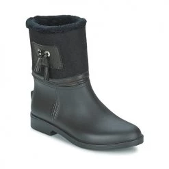 Chaussures Femme Bottes de pluie Be Only DIVINE Noir