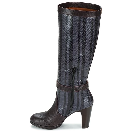 Chaussures Femme Bottes ville Chie Mihara NERVE Aubergine 6 Chaussures Femme Bottes ville Chie Mihara NERVE Aubergine – Image 4