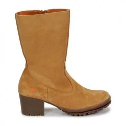 Chaussures Femme Bottes ville Art CAMDEN Marron -Bottes popular shop 17659128 500 B