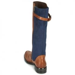 Chaussures Femme Bottes ville Caprice 25504-387 Cognac / Bleu -Bottes popular shop 17672342 500 E