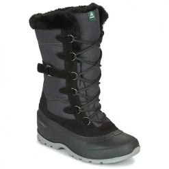 Chaussures Femme Bottes de neige KAMIK SNOVALLEY 2 Noir