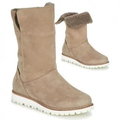 Chaussures Femme Bottes ville Meindl ZERMATT LADY GTX Beige