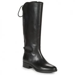 Chaussures Femme Bottes ville Geox FELICITY Noir