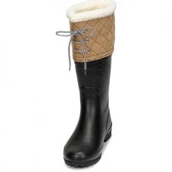 Chaussures Femme Bottes de neige Aigle POLKA GIBOULEE Marine / Beige -Bottes popular shop 17682842 500 C