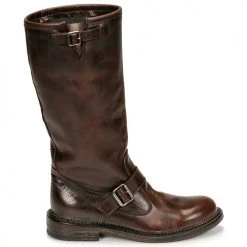Chaussures Femme Bottes ville Moma BIRERS Marron -Bottes popular shop 17684045 500 B