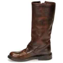 Chaussures Femme Bottes ville Moma BIRERS Marron -Bottes popular shop 17684045 500 D