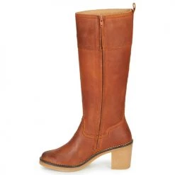 Chaussures Femme Bottes ville Kickers AVERNO Orange Camel -Bottes popular shop 17684232 500 D