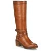 Chaussures Femme Bottes ville Pikolinos LLANES W7H Marron -Bottes popular shop 17689759 500 A