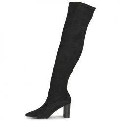 Chaussures Femme Cuissardes Buffalo MAGDALENA Noir -Bottes popular shop 17744118 500 D