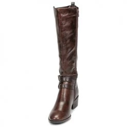 Chaussures Femme Bottes ville Moony Mood NELLE Marron -Bottes popular shop 17833366 500 C