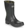 Chaussures Femme Bottes de pluie Barbour BANBURY Noir