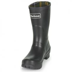 Chaussures Femme Bottes de pluie Barbour BANBURY Noir -Bottes popular shop 17837685 500 C