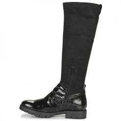 Chaussures Femme Bottes ville Regard CANET V1 VERNIS NOIR Noir -Bottes popular shop 17940795 500 D