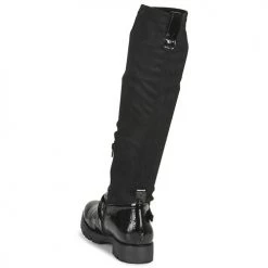 Chaussures Femme Bottes ville Regard CANET V1 VERNIS NOIR Noir -Bottes popular shop 17940795 500 E