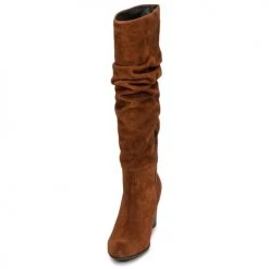 Chaussures Femme Bottes ville Fericelli NEIGNET Camel -Bottes popular shop 17955217 500 C