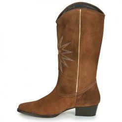 Chaussures Femme Bottes ville Fericelli NISCOME Camel / doré -Bottes popular shop 17955219 500 D