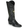 Chaussures Femme Bottes ville Fericelli NISCOME Noir / doré -Bottes popular shop 17955220 500 A