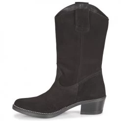 Chaussures Femme Bottes ville Casual Attitude NESCARGO Noir -Bottes popular shop 17956066 500 D