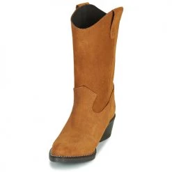 Chaussures Femme Bottes ville Casual Attitude NESCARGO Camel -Bottes popular shop 17956069 500 C