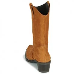Chaussures Femme Bottes ville Casual Attitude NESCARGO Camel -Bottes popular shop 17956069 500 E