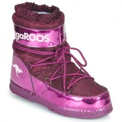Chaussures Femme Bottes de neige Kangaroos K-MOON Violet