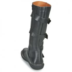 Chaussures Femme Bottes ville Casual Attitude NIBOOT Noir -Bottes popular shop 18579697 500 E