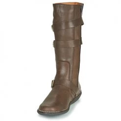 Chaussures Femme Bottes ville Casual Attitude NIBOOT Marron -Bottes popular shop 18579698 500 C