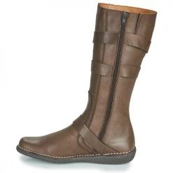 Chaussures Femme Bottes ville Casual Attitude NIBOOT Marron -Bottes popular shop 18579698 500 D