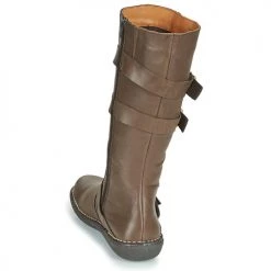 Chaussures Femme Bottes ville Casual Attitude NIBOOT Marron -Bottes popular shop 18579698 500 E