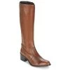 Chaussures Femme Bottes ville Betty London IROIN Camel -Bottes popular shop 1870709 500 A