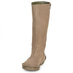 Chaussures Femme Bottes ville El Naturalista LUX Marron -Bottes popular shop 18767322 500 C