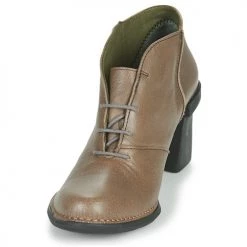 Chaussures Femme Bottes ville El Naturalista CAPRETTO Marron -Bottes popular shop 18767330 500 C