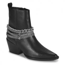 Chaussures Femme Bottes ville Bronx JUKESON Noir